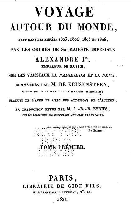 krusenstern journal